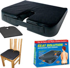 MantraRaj Orthopaedic Seat Cushion Wedge Tailbone Pillow Coccyx Spine Pain Relief Solution U-Shaped Cut-Out Design to Relieve Pain, Back Support Perfect Seat Pad for Office, Car or Home