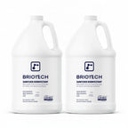 BRIOTECH Sanitizer Disinfectant Hypochlorous, Kill 99.99% of Viruses & Bacteria, Control Mold, Eliminate Odor, Gentle for Nursery & Play Rooms, Food Contact Surface Sanitizer, 1 Gallon Refill (2 Pack)