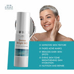 Sun Coast Sciences Derma Bright MD - Dark Spot Diminisher with Vitamin C & Hyaluronic Acid - Brightening Face Serum for Uneven Skin Tone and Age Spots - 1 Fl Oz (Pack of 1)
