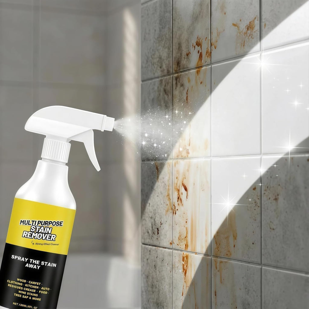 Bicotand Power Spray，Multi-Purpose Stain Remover, Heavy-Duty All-Surface Cleaner Quick-Acting Formula Removes Water Stains Yellowing & Stubborn Residues
