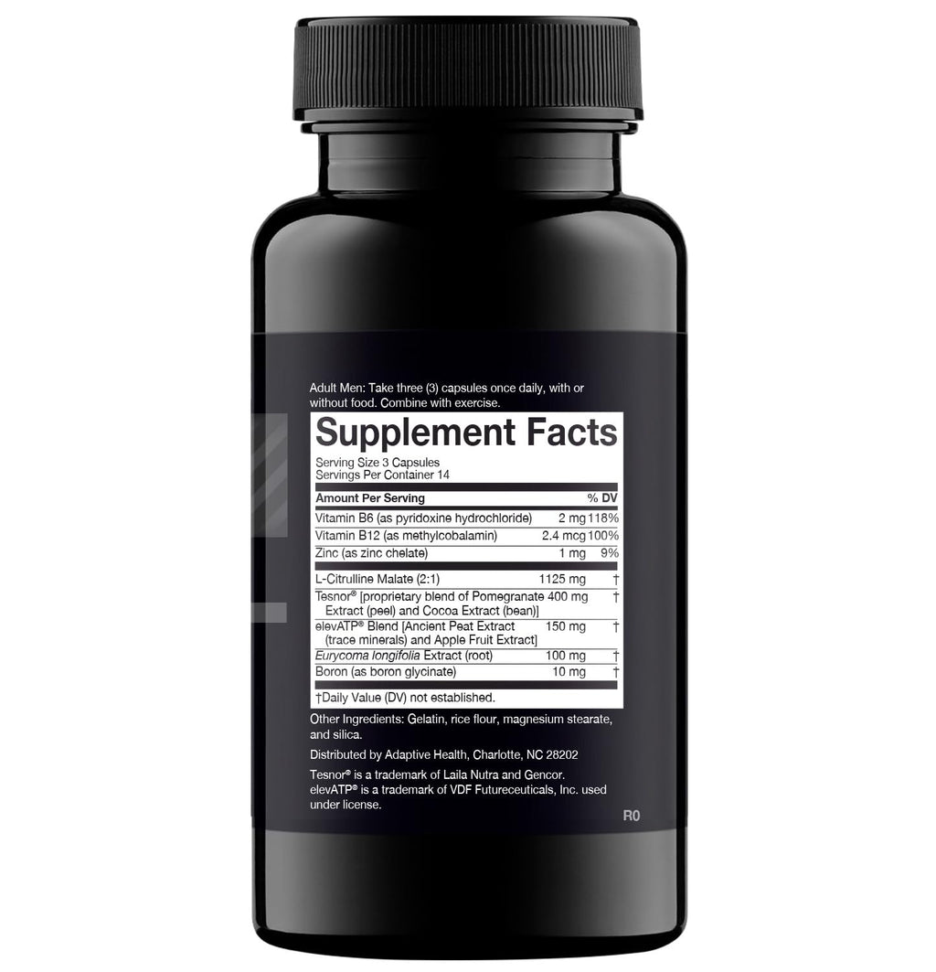 Nugenix Total-T, Free and Total Testosterone Booster Supplement for Men, 42 Count