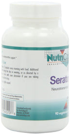 Allergy Research Group NutriCology Seratonin - Serotonin Support Supplement - Mood & Sleep Support Capsules - Neurotransmitter Balance Formula - Vegetarian - 30 Servings - 90 Capsules