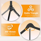 Adjustable Shirt Display Stand 32-63 Inch, Foldable Clothing Display Stand Mannequin Torso for Retail Vendors, Multi-Use Steamer Rack Stand for Cap Gown Graduation Clothes Garment