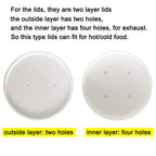 Belinlen 50 SET 8 OZ Disposable White Ice Cream Cups with Lids Medium Hot and Cold To Go Cups Paper Cup Takeout Food Container