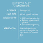 Pureology Strength Cure Shampoo – For Damaged Hair, 9 fl oz