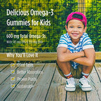 Nordic Naturals Zero Sugar Children’s DHA Gummy Chews, Tropical Punch - 30 Gummy Chews for Kids - 600 mg Total Omega-3s - Brain Development, Learning, Healthy Immunity - Non-GMO - 30 Servings