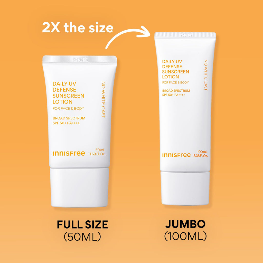 innisfree Daily UV Defense Sunscreen SPF 50+ PA++++ | Korean Face Sunscreen