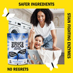 Molly's Suds Super Powder Detergent | Extra Strength Laundry Soap, Stain Fighting | Sensitive Skin | Simple, Effective Ingredients | 60 Loads - Ocean Mist