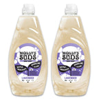 Molly's Suds Liquid Dish Soap | Clean, Simple Ingredients | Extra Scrubbing Power | Lavender Scent, 24 oz - 2 Pack