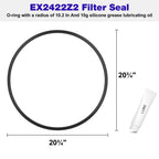 JIOTAR DEX2422Z2 Filter Seal O-Ring Gasket for C4030 C3030 C2030, Hayward Pool Pump Seal Kit Replacement DE4820 DE2420, Pool Filter Parts for Hayward Pro-Grid DE Swim Clear Cartridge Filter