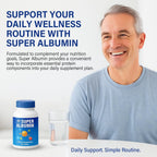 Nu-Health Super Albumin Hydrolyzed Protein Amino Acids, 100 Tabs Pack of 2