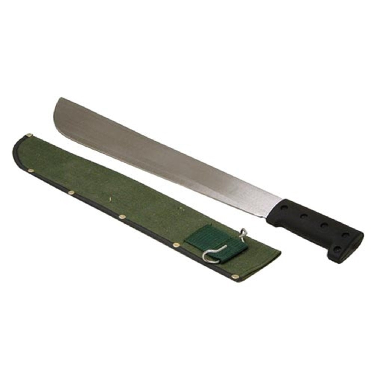 Coleman 18" Steel Machete with Protective Sheath Great for Clearing Brush & Attaches to Belts