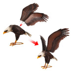Kircust Bald Eagle Garden Sculpture & Statue, 40.6-Inch Wide