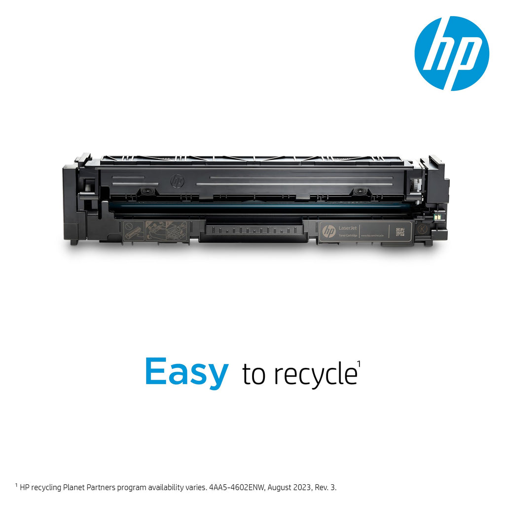 HP 206A Black Toner Cartridge | Works with Color LaserJet Pro M255, MFP M282, M283 Series | W2110A