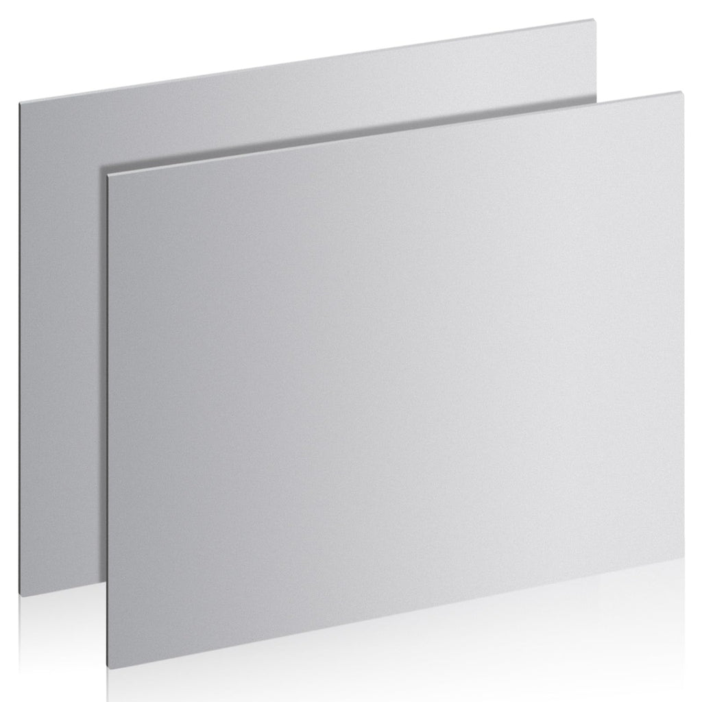 WENHUALI 2 Pcs 16 Gauge Steel Sheets Metal Cold Rolled Steel Plate, 12" x 8" Weldable Metal Sheet for DIY Craft Projects, Industrial, Professional
