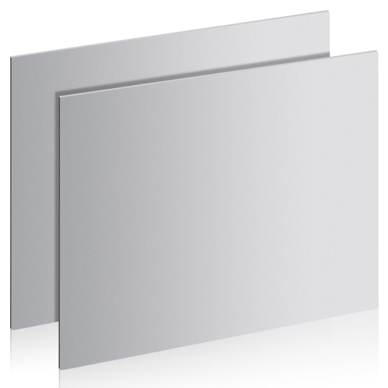 WENHUALI 2 Pcs 16 Gauge Steel Sheets Metal Cold Rolled Steel Plate, 12" x 8" Weldable Metal Sheet for DIY Craft Projects, Industrial, Professional