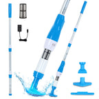 4 in 1 Cordless Rechargeable Small Pool Vacuum spa hot tub 90 Mins Running Time, 12 Gallons/Min Powerful Suction