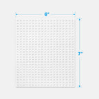 HOMEXCEL Swedish Dishcloths for Kitchen, 50 Pack Reusable Sponge Dish Cloth for Kitchen and Cleaning Counters, Super Absorbent Paper Towels (Blue/White/Grey)
