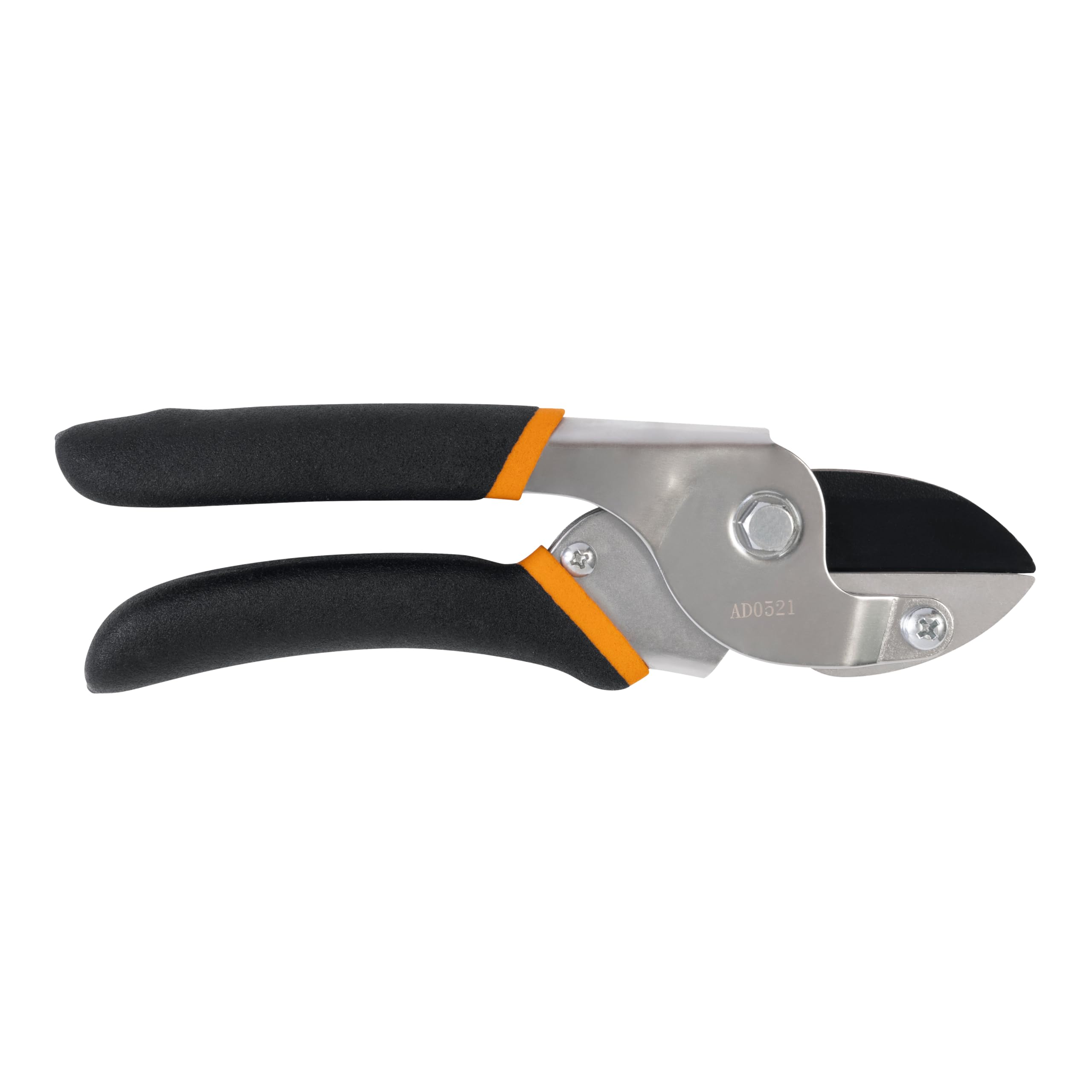 Fiskars Power-Lever Anvil Pruning Shears, 5/8" Cut Capacity Garden Clippers