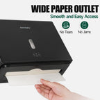 anydry 200-Sheet Paper Towel Dispenser Wall Mount (Folded Size ≤ 10 x 3.1)