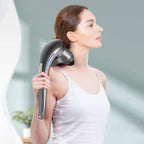 HANGSUN Cordless Neck Back Masssger Handheld Deep Tissue Percussion Massage for Shoulder, Leg, Calf, Foot, Muscle Pain Relief MG700 Rechargeable Electric Double Head Full Body Massagers