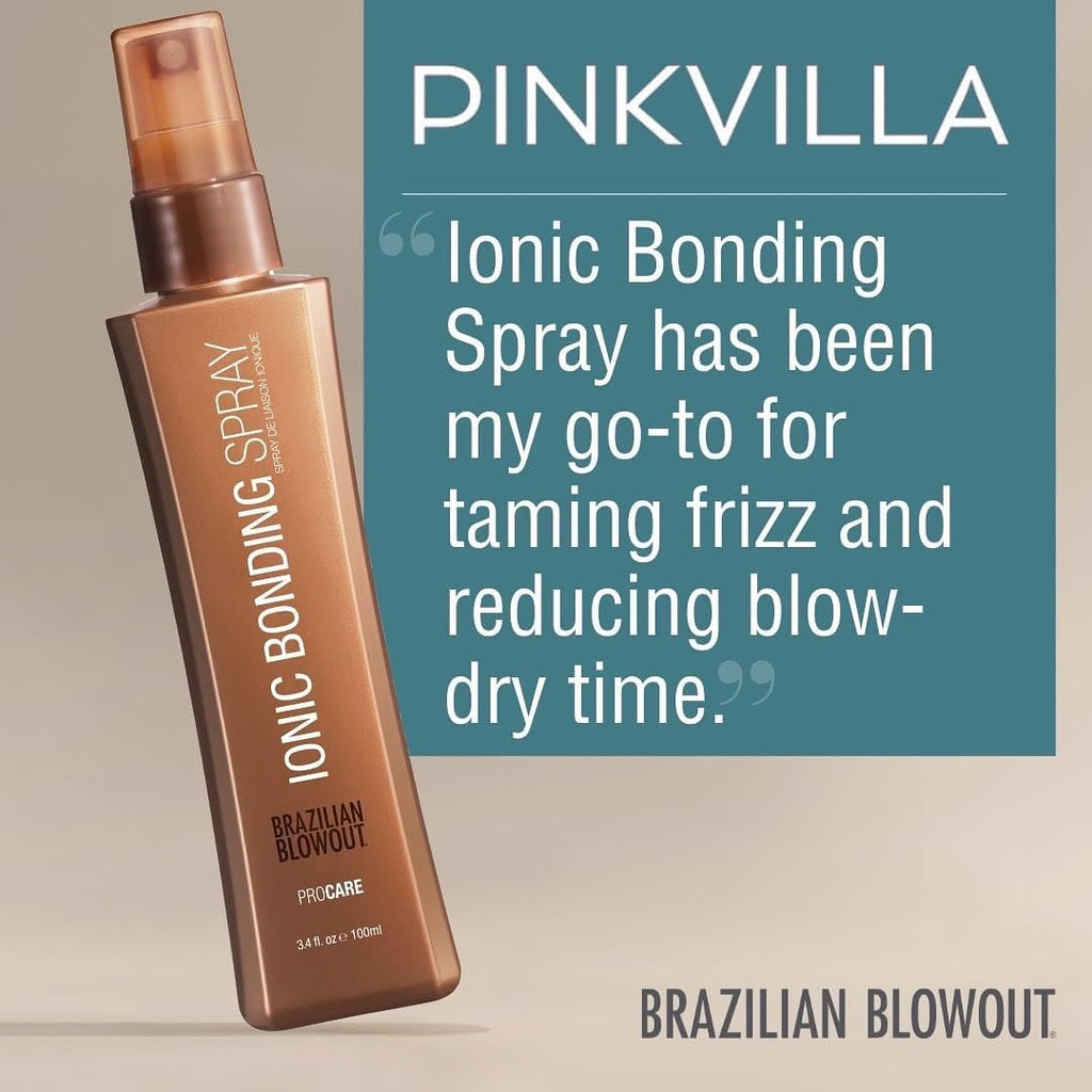 Brazilian Blowout Ionic Bonding Spray | Smoothing Aftercare | 3.4 oz