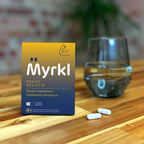Myrkl Unique Pre-Drinking Supplement for Liver Health Support, Helps Morning Energy with High-Performing Probiotic, L Cysteine & Vitamin B12, Social Evening