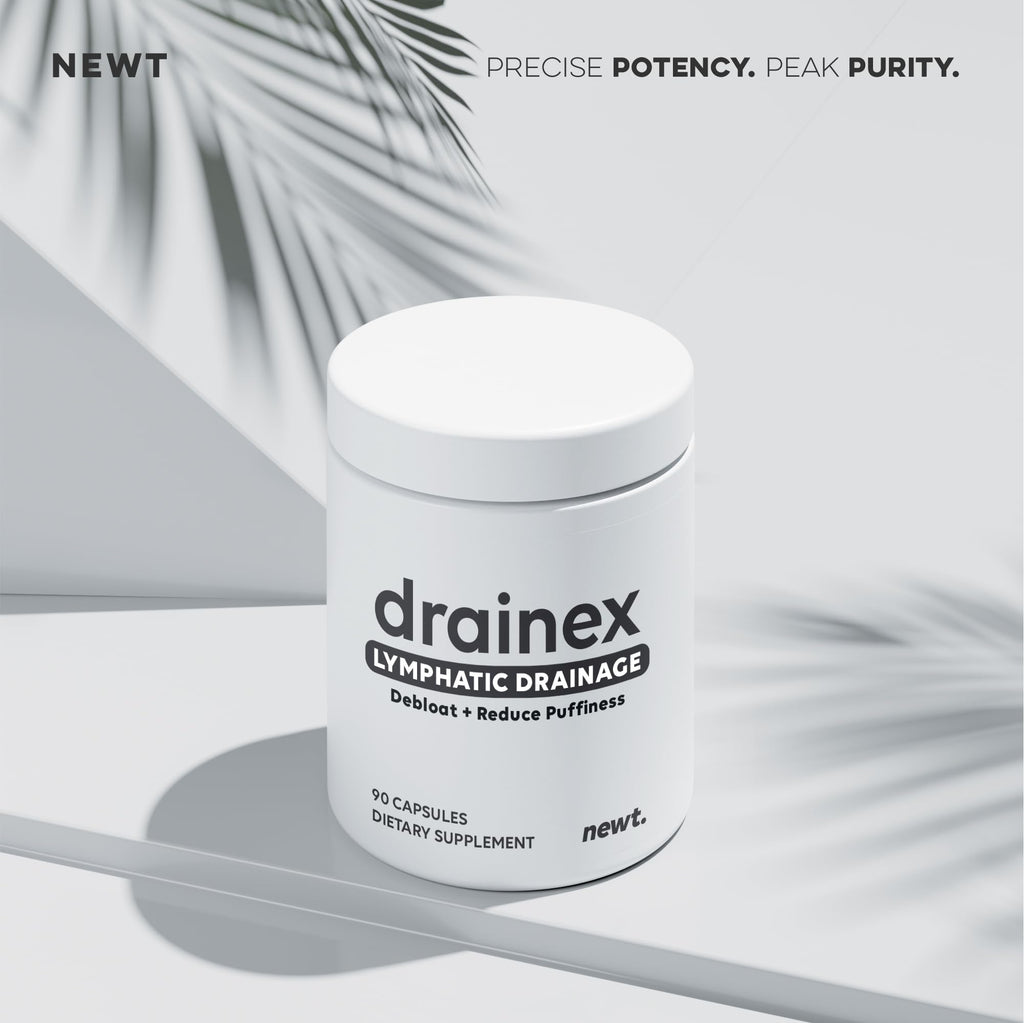 DRAINEX™ Lymphatic Drainage Supplements | 1950mg Lymph System Support Supplement for Lymph Drainage | Lymphatic Drainage Capsules Body Clense with Dandelion, Burdock, Cleavers & More | 90 Capsules