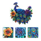 dreamskip 3 Piece Metal Peacock Wall Decor, Iron Tropical Peacocks Wall Art, Outdoor Metal Birds Garden Wall Decors Sculptures for Patio Fence Living Room Housewarming Gifts