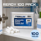 Dental Cotton Rolls 100 Count, Nose Bleed Stoppers, Wisdom Teeth Recovery