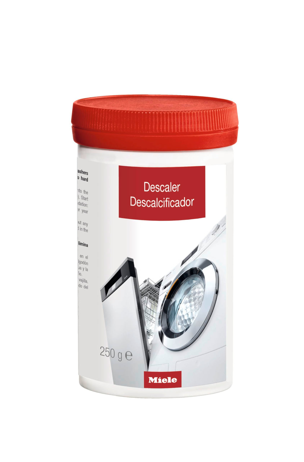 Miele Original GP DC WG 0252 P Descaling Powder for Miele Washing Machines and Dishwashers, 9.6 oz