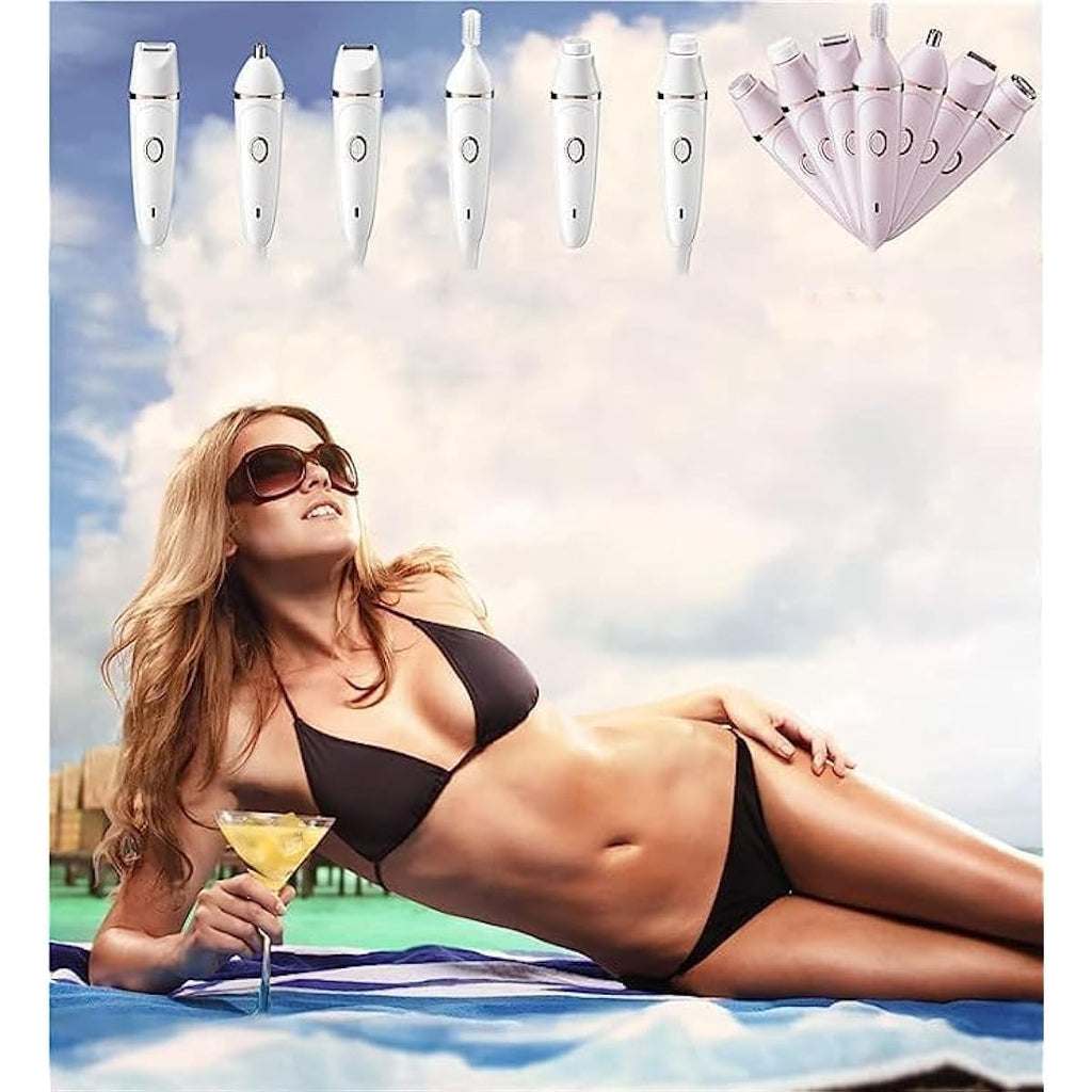 Pluxy Hair Removal for Face, Pluxy Hair Removal, Pluxy Epil Pro 3.0 Women Face Epilator,7 in 1 Pluxy Hair Removal