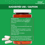 CAW Nano Cycloastragenol 10Mg | Telomerase Activation Anti-Aging | Cell Rejuvenation Immunity Boost | 30 Enteric-Coated Vegetarian Capsules (1 Bottle)