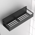 HuggieGems Metal Magnetic Spice Rack for Refrigerator Black, 4 Pack
