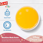 Glad for Kids Disney Princess Disposable Paper Cups for Bathroom Use and Parties Heavy Duty Soak Proof Paper Cups for Kids Colorful Princess Designs 9 Ounce 24 Count 10 Pack Fun Kids Drinkware