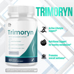 Trimoryn Capsules, Official Trimoryn Pills with All Natural Ingredients, Advanced Trimorin Wellness Support Supplement, Maximum Strength Healthy Lifestyle Vitamins for Women and Men (60 Capsules)