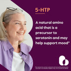 BESTVITE 5-HTP 200mg per Capsule (240 Capsules) (120 x 2) - No Stearates - No Flow Agents - Gluten Free - Non GMO