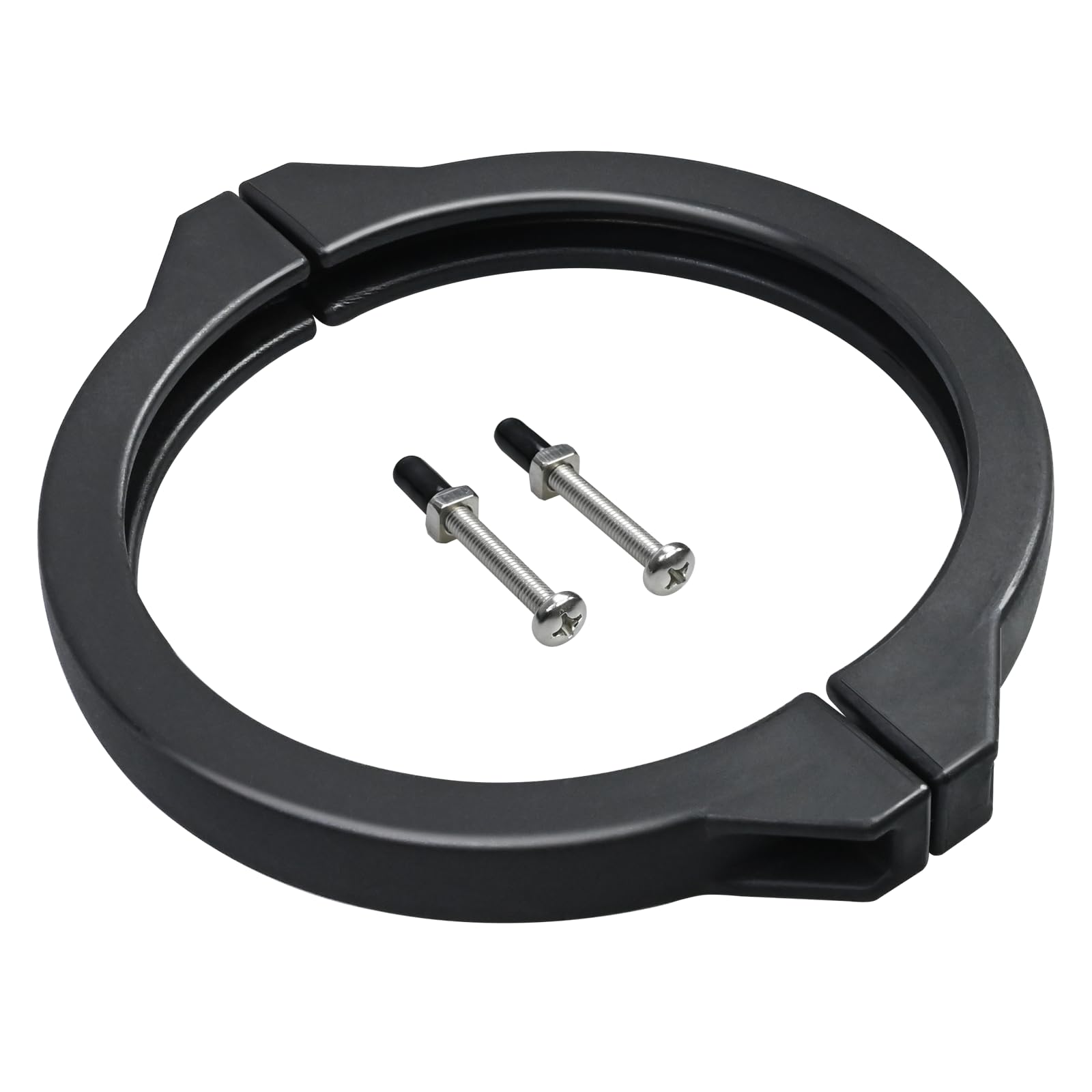 152165 & 1521656, 6-1/2-Inch Sand Filter Valve Clamp Assembly(with Screw and Nut Compatible with Pentair，for Six-Way 1-1/2 Inch HiFlow Valve; Sand Dollar(R) Filter Systems; Meteor Filter System