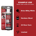 PC-Products Wood Repair Epoxy Paste and Wood Hardener Kit, PC-Woody 24 oz and PC-Petrifier 32 oz