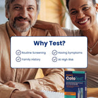 Reese's ColoTest, FIT Immunochemical Fecal Occult Blood Test Kit at Home, 1 Ct, Easy to Use Colon Health Screening, Detects Hidden Blood in Stool, 1-Minute Results, 98.8% Accurate