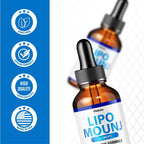 LipoMounj Gotas, LipoMount Mounj Drops Liquid Supplement Support Official Advanced Formula, Lipos Mount Mounjaro Premium Blend Maximum Strength All-Natural Ingredients, LipoMoun Mouj Liquido (2oz)