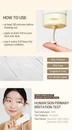 mixsoon Bean Sunscreen-Lightweight Airy Texture SPF 50 Korean Sunscreen for Face, No White Cast, Non-Sticky Stocking Stuffers 50ml / 1.69 fl.oz. Korean Glass Skin Care