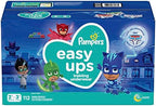 Pampers Easy Ups Training Pants Boys and Girls, 2T-3T (Size 4), 112 Count, Giant Pack
