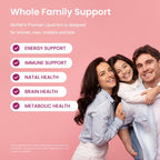 Organic Liquid Iron Supplement for Women, Men & Kids with Vitamin C | Sugar Free Natural Berry Flavor Non Constipating Vegan Ferrochel® Iron Supplements for Healthy Blood, Prenatal & Postnatal