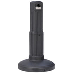 Global Industrial Free Standing Outdoor Cigarette Receptacle Ashtray, Black
