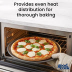 GoodCook AirPerfect Pizza Pan with Cutting Guides, 16-Inch, Gray