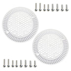 SZHY-LINK WGX1048E Pool Main Drain Cover Compatible with Dual Suction Outlet, Pool Drain Cover (2 Pack)