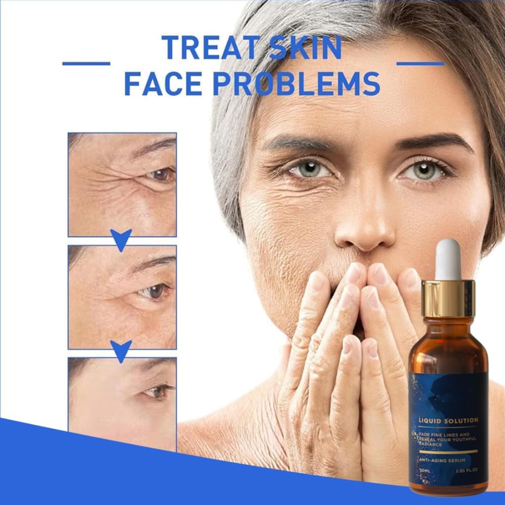 Olavita Serum Facial Serum, Vitamin C & E Serum, Anti Aging Face Tightening, Boost Skin Collagen, Reduce Wrinkles & Plump Skin(3pcs)