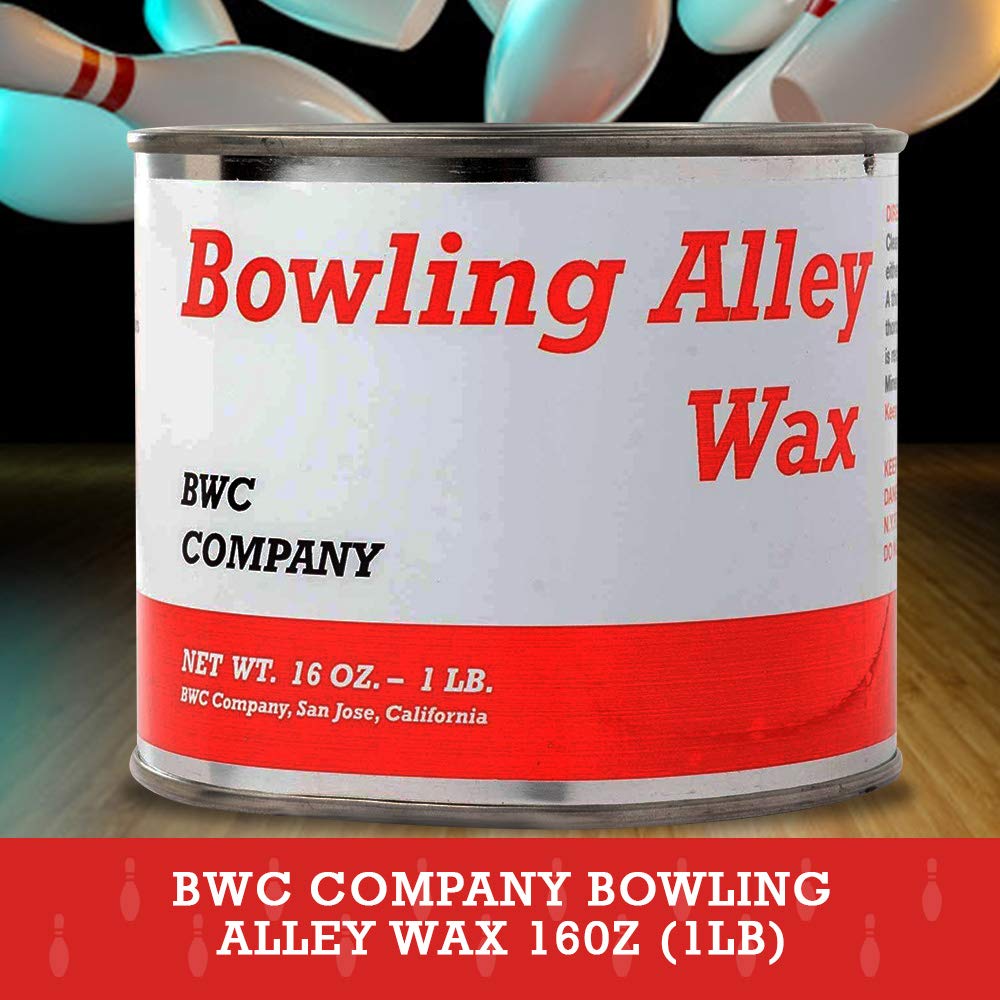 BWC Company, Bowling Alley Wax, Clear Paste, 16 oz. Can - Surface Protection Wax for Polishing & Cleaning