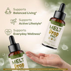 (3 Pack) Melt Drops Pro - Official MeltDrops Pro Oral Liquid Advanced Premium Formula Support for Maximum Strength, All Natural Ingredients for Overall Health & Wellness, 3 Bottles for 3 Months